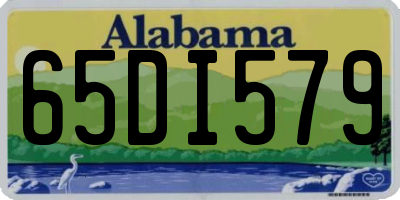 AL license plate 65DI579