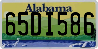 AL license plate 65DI586