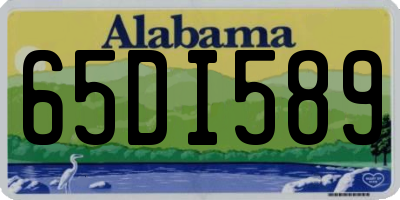 AL license plate 65DI589