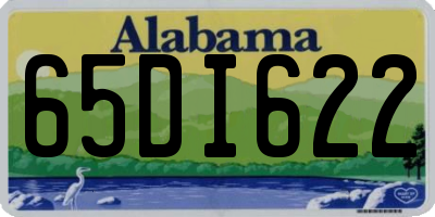 AL license plate 65DI622