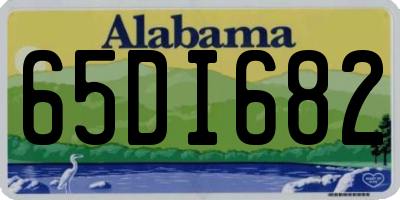 AL license plate 65DI682