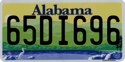 AL license plate 65DI696