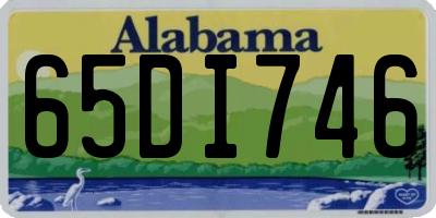 AL license plate 65DI746