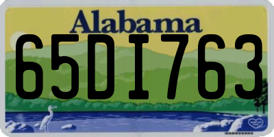 AL license plate 65DI763