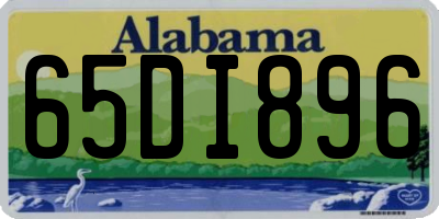 AL license plate 65DI896