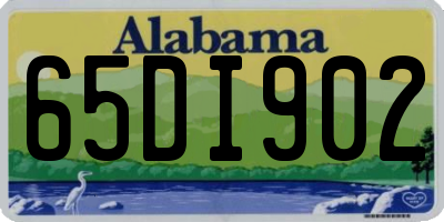 AL license plate 65DI902