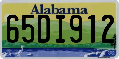 AL license plate 65DI912