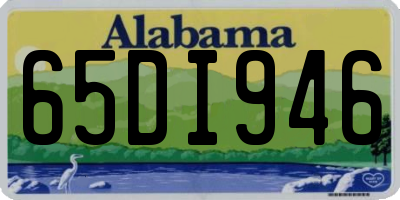 AL license plate 65DI946