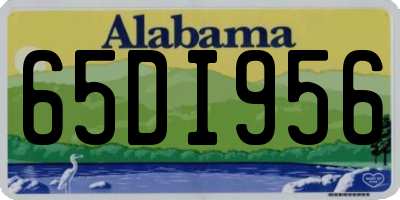 AL license plate 65DI956