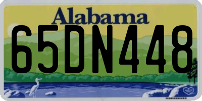 AL license plate 65DN448