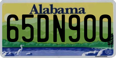 AL license plate 65DN900