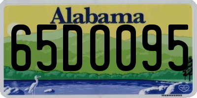 AL license plate 65DO095