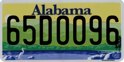 AL license plate 65DO096