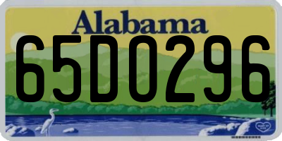 AL license plate 65DO296