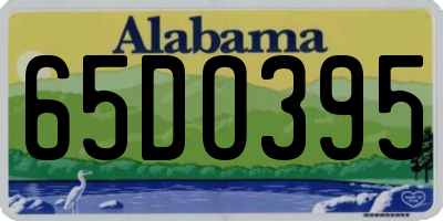 AL license plate 65DO395