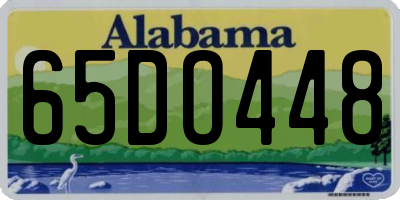 AL license plate 65DO448
