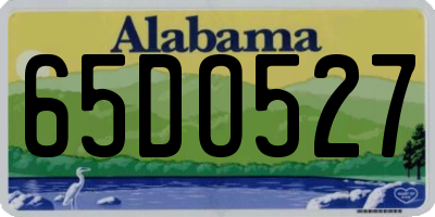 AL license plate 65DO527