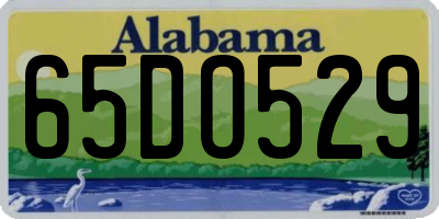 AL license plate 65DO529