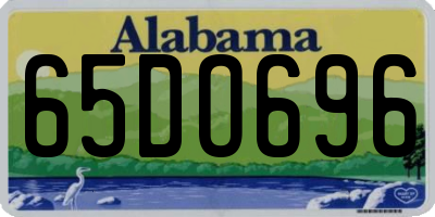 AL license plate 65DO696