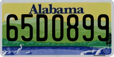 AL license plate 65DO899