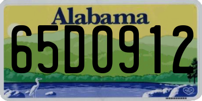 AL license plate 65DO912