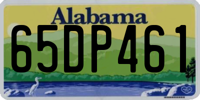 AL license plate 65DP461