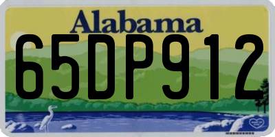 AL license plate 65DP912