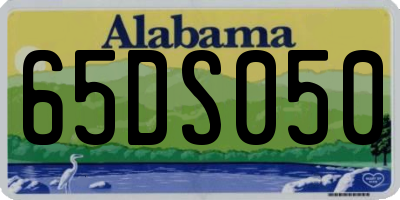 AL license plate 65DS050
