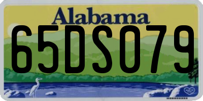 AL license plate 65DS079