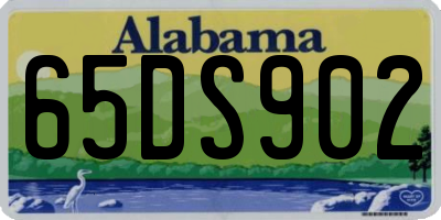 AL license plate 65DS902