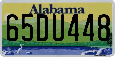 AL license plate 65DU448