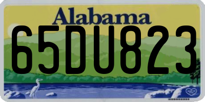 AL license plate 65DU823