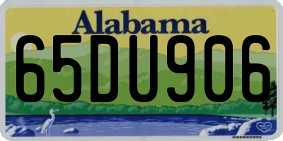 AL license plate 65DU906