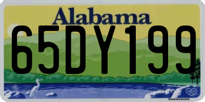 AL license plate 65DY199