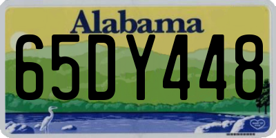 AL license plate 65DY448
