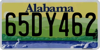 AL license plate 65DY462