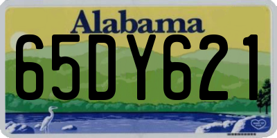 AL license plate 65DY621