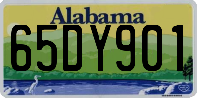 AL license plate 65DY901