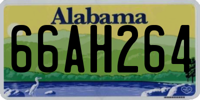 AL license plate 66AH264