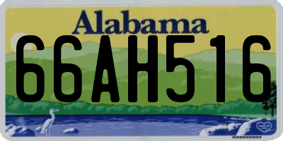 AL license plate 66AH516