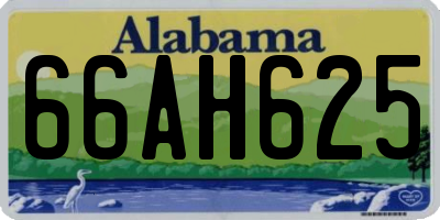 AL license plate 66AH625