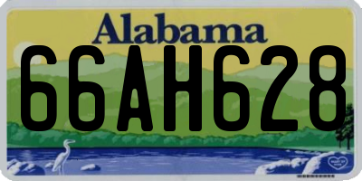 AL license plate 66AH628