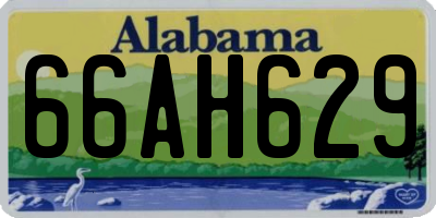 AL license plate 66AH629