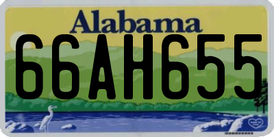 AL license plate 66AH655