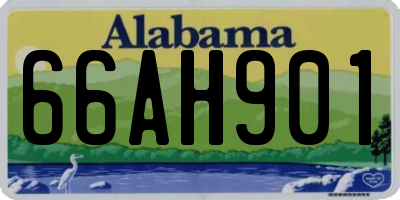 AL license plate 66AH901
