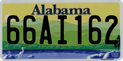 AL license plate 66AI162