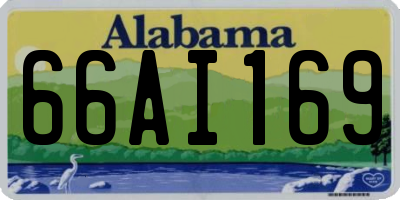 AL license plate 66AI169