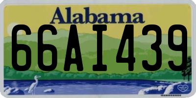 AL license plate 66AI439