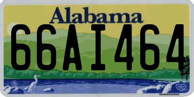 AL license plate 66AI464