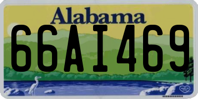 AL license plate 66AI469